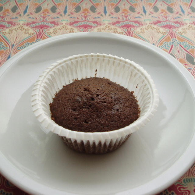 チョコ・カップケーキ【Surprise Chocolate Cakes】