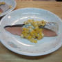 塩鮭とコーンマヨソース