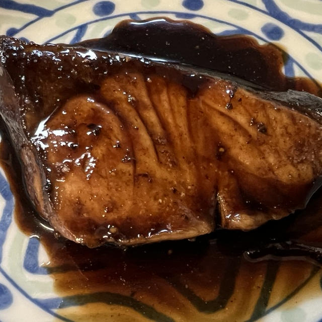 洋風の焼き魚！ぶりのバルサミコ照り焼き