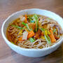 肉なめこ蕎麦