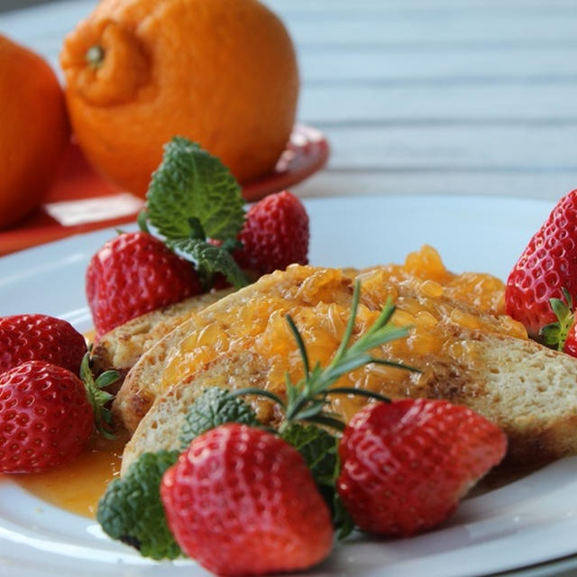 オランジェ・シナモンシュガーで朝カフェ(*ﾟ▽ﾟ*)