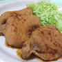 ノンオイル豚の生姜焼風