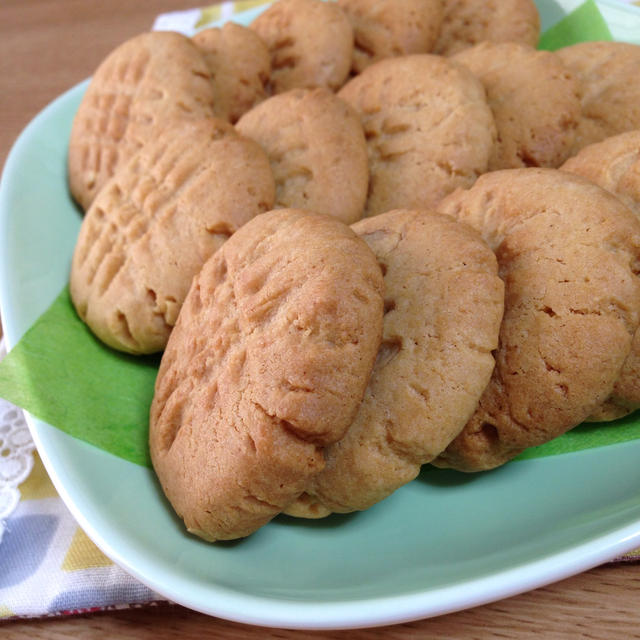 さくっさく ピーナッツバタークッキー By 小豆ん子さん レシピブログ 料理ブログのレシピ満載