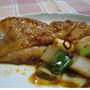 鶏肉のピリピリソテー　ねぎもいっしょにね