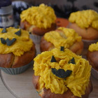 スパイスで美味しいハロウィンデコマフィン♪