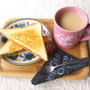 ミートソース＆チーズのホットサンド
