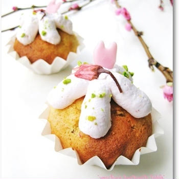 *桜のカップケーキ*