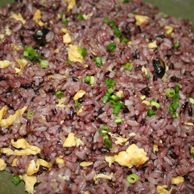 雑穀米の卵炒飯 By Okyoさん レシピブログ 料理ブログのレシピ満載