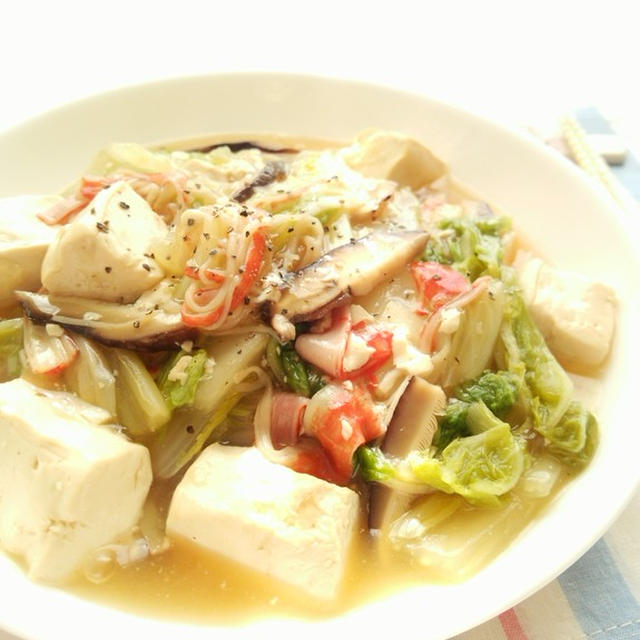 豆腐と白菜の中華風うま煮☆