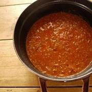 コクうま♪醤油麹入りミートソース保存用