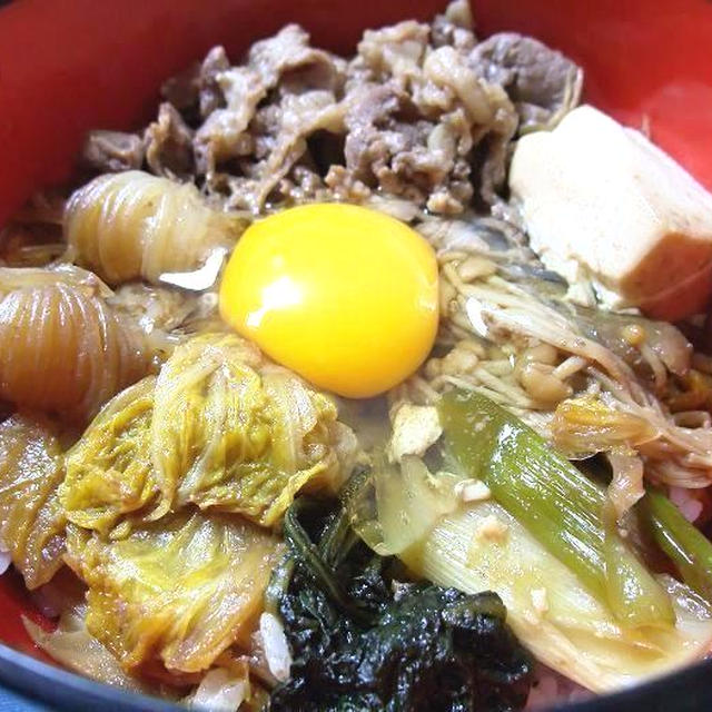 すき焼き丼