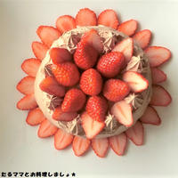 長男17歳の誕生日～イチゴのチョコレートケーキでお祝い