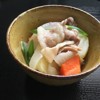 🔖🥢白だし 塩肉じゃが