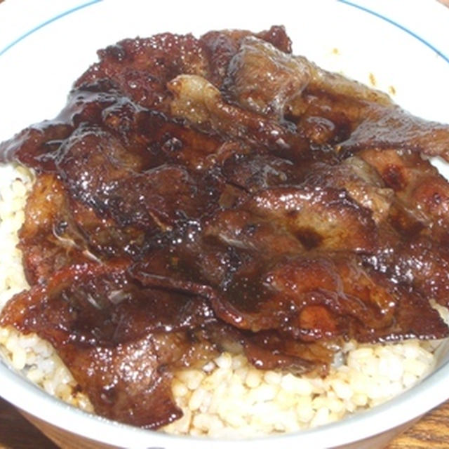 焼き牛丼