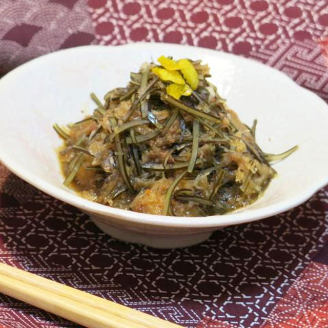 捨てないで！使用済だし昆布をリメイクした「おろし昆布」が旨い！