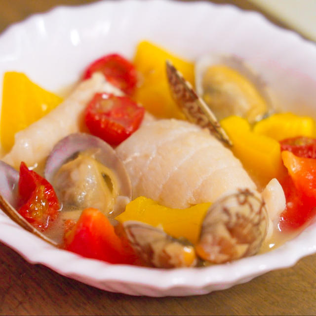 鱈のあらでアクアパッツァ By ちぃ料理さん レシピブログ 料理ブログのレシピ満載
