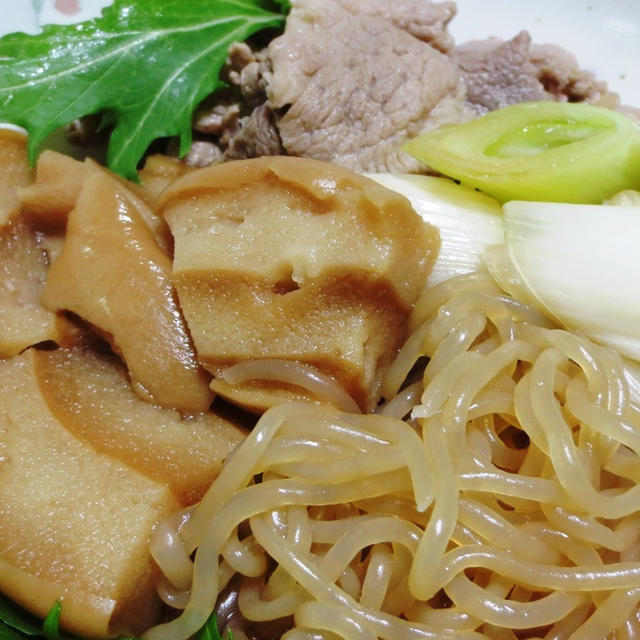 豚こまとしらたきのすき焼き風＜普段のおかず♪＞