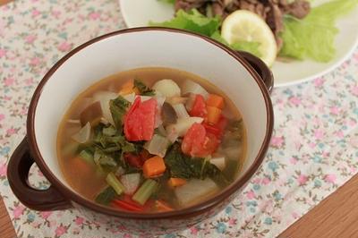 1日350ｇの野菜スープ