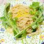 ルッコラサラダパスタwithレモンチーズソース