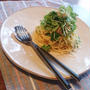 和＊姫三つ葉と柚子明太のパスタ