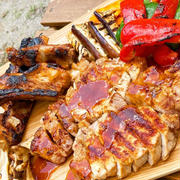 豚ロース＆スペアリブの「BBQソース焼き」♬