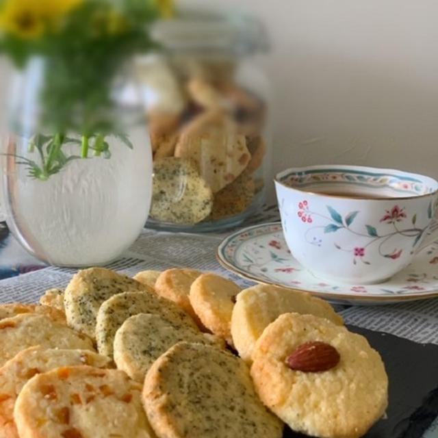 クッキーが食べたくて紅茶やオレンジピールのアイスボックスクッキー焼きました By Pentaさん レシピブログ 料理ブログのレシピ満載