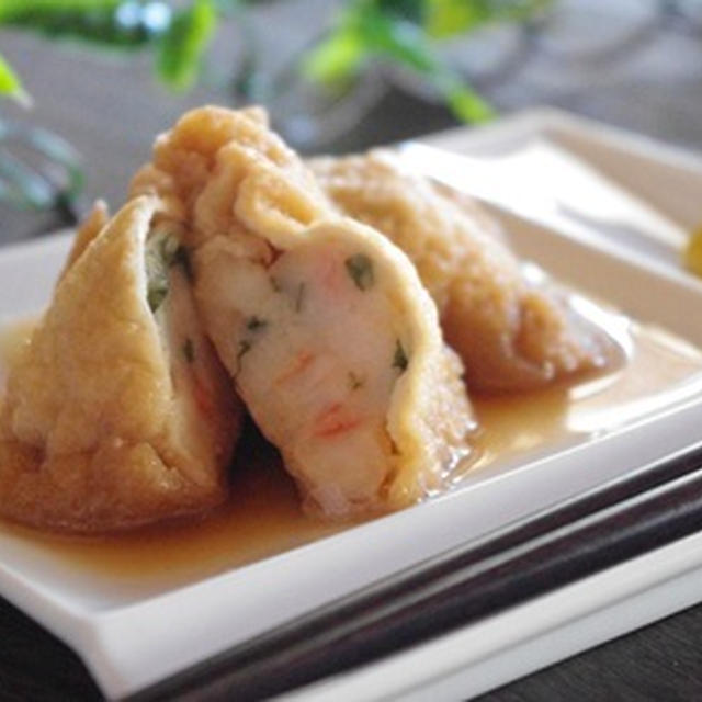 海老だんご入り ～ 巾着煮