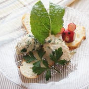 ほうれん草のチーズディップ