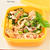 レモン風味おくらバジルのせ たらこスパゲティ　晩ごはんの残りで作るお弁当　１０月１５日　日曜日