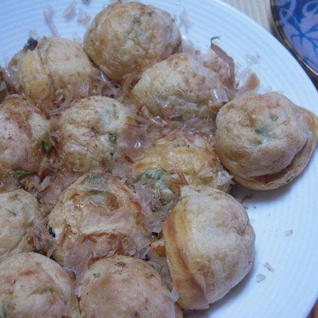 春一番　菜花とあさりのたこ焼き