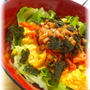 納豆とキムチのサラダ丼（レシピあり）
