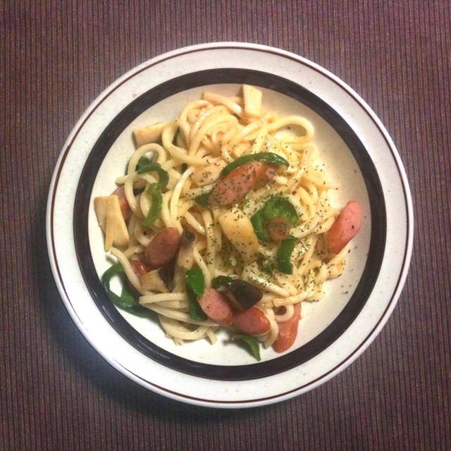 お手軽！イタリアン焼きうどん