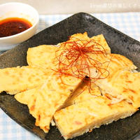 モヤシと紅生姜のチヂミ