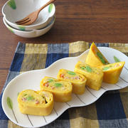 お弁当に大人気♪枝豆とベーコン卵巻き
