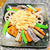 ピリ辛肉みそon ゴロゴロ煮野菜