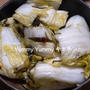 白菜の塩コンブ浅漬け＆それを使った一品＆にゅう麺♪