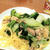 白菜と鶏肉のペペロンチーノ