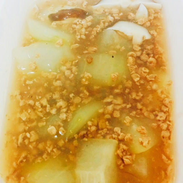 大豆のお肉で冬瓜のそぼろあんかけ By いろどり さん レシピブログ 料理ブログのレシピ満載