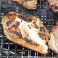 鶏胸肉（ブロック）の炭火焼
