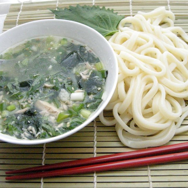 包丁を使わずにお手軽ひやしうどん