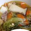 野菜たっぷり！中華風スープ