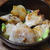 鶏肉と枝豆のアヒージョ