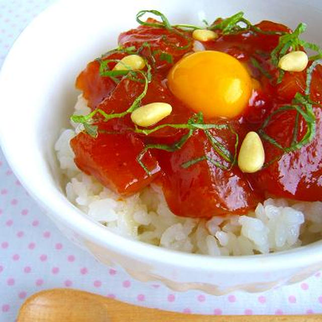 旨うま 韓国風マグロユッケ丼 By みぃさん レシピブログ 料理ブログのレシピ満載