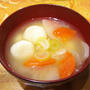 豆腐白玉入り豚汁《タカノフーズ豆腐モニター》