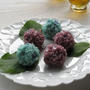 おうちで手作り和菓子♪ 紫陽花