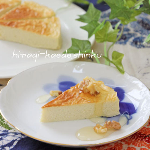 ワインのお供に 簡単濃厚ブルーチーズケーキ By Shinkuさん レシピブログ 料理ブログのレシピ満載