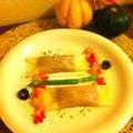 【ハロウィン】カボチャのカネロニ　サラダ仕立て