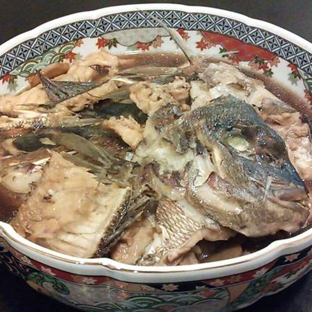 真鯛のあら煮～！～レシピあり