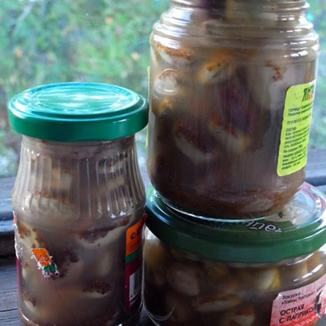 マリーナさん味つけの蚕豆マリネ3種類