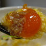 塩麹漬け卵黄の玉子かけご飯